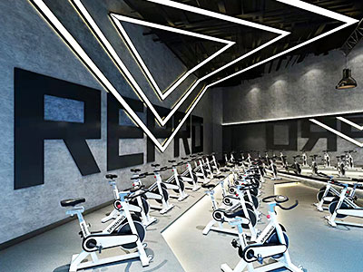 美國健身房設計圖